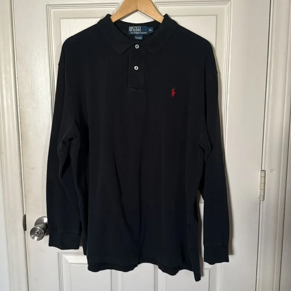 Polo by Ralph Lauren Classic Fit Garment Dyed Mesh Polo Shirt XL